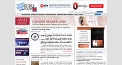 Desktop Screenshot of bursa.ro