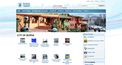 Desktop Screenshot of en.bursa.bel.tr